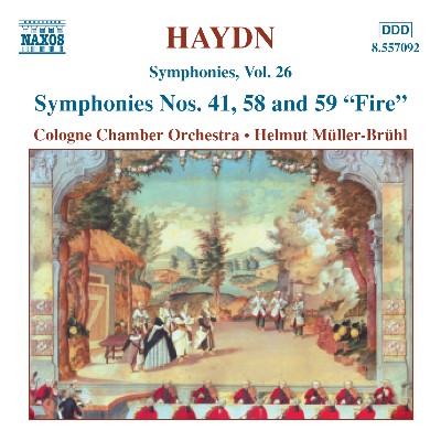 Joseph Haydn - Haydn  Symphonies, Vol  26 (Nos  41, 58, 59)