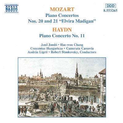 Wolfgang Amadeus Mozart - Mozart  Piano Concertos Nos  20 and 21   Haydn  Piano Concerto No  11