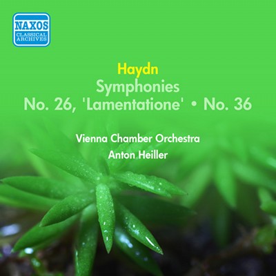 Joseph Haydn - Haydn, J   Symphonies Nos  26,  Lamentatione  and 36 (Heiller) (1955)