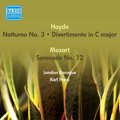 Wolfgang Amadeus Mozart - Haydn, J   Notturno No  3 in C Major   Divertimento in C Major   Mozart...
