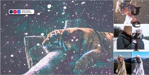 Winter Season Photoshop Action