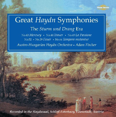 Joseph Haydn - Haydn, F J   Symphonies - Nos  43, 44, 49, 52, 59, 64