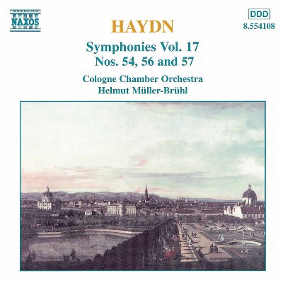 Joseph Haydn - Haydn  Symphonies, Vol  17 (Nos  54, 56, 57)
