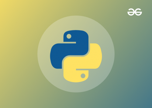 GeeksForGeeks - Python Programming Foundation - Self Paced GeeksForGeeks - Python Programming Foundation - Self Paced