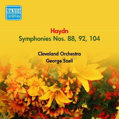 Joseph Haydn - Haydn, J   Symphonies Nos  88, 92, 104,  London  (Szell) (1949, 1954)