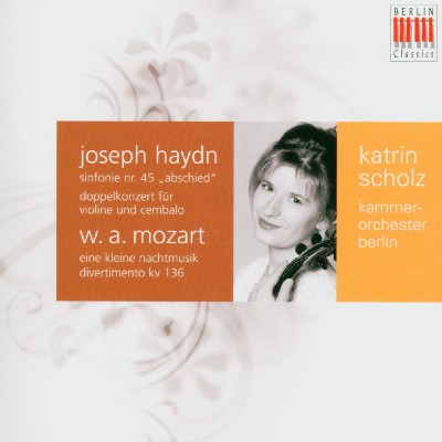 Wolfgang Amadeus Mozart - Haydn  Double Concerto for Violin, Harpsichord and Strings & Symphony N...