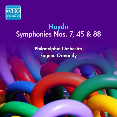 Joseph Haydn - Haydn, J   Symphonies Nos  7, 45, 88 (Ormandy) (1947-1952)