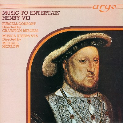William Daggere - Music to Entertain Henry VIII