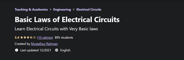 Udemy - Basic Laws of Electrical Circuits