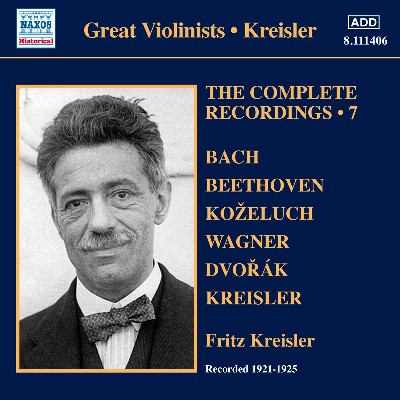 Rudolf Friml - Kreisler  The Complete Recordings, Vol  7 (1921-1925)