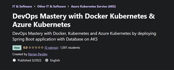 DevOps Mastery with Docker Kubernetes & Azure Kubernetes