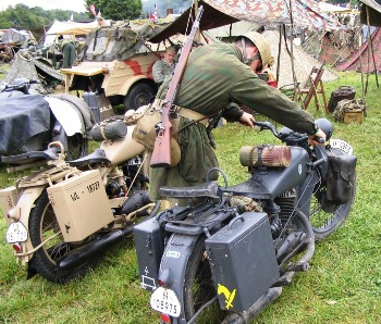 Sidecar German WWII Walk Around