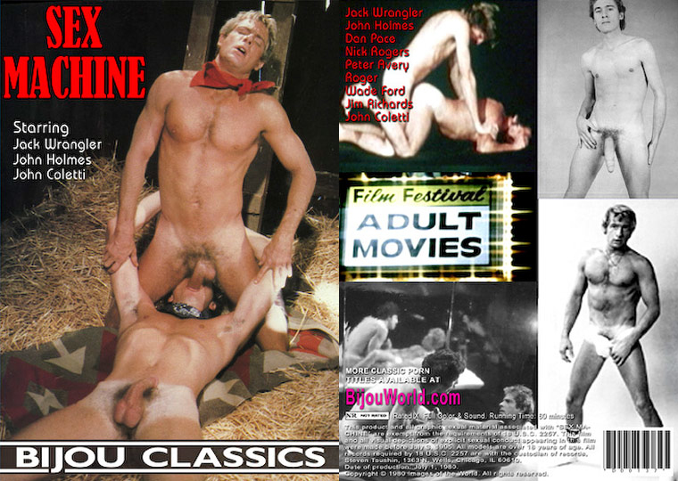 Sex Machine / Секс-машина (John Traynor, ESOP Productions, Marathon Films, Bijou Video) [1980 г., Classic, Pre-condom, Feature, Hairy, Smooth, Mature Men, Black Men (Some), Muscle Men, Anal Sex, Oral Sex, Interracial, Masturbation, Solo (Some), Three