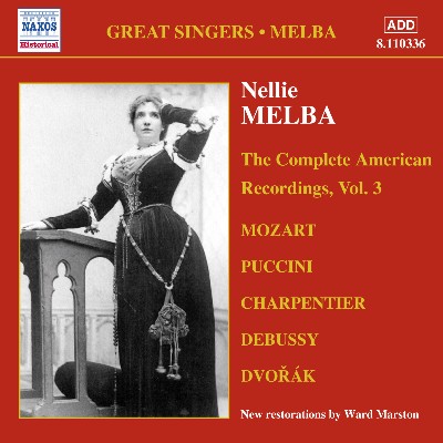 Antonín Dvořák - Nellie Melba  The Complete American Recordings, Vol  3