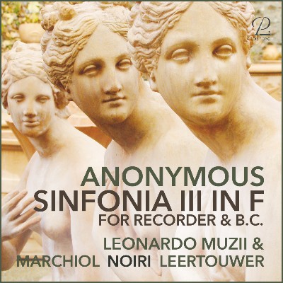 Anonymous - Anonymous  Sinfonia III in F Major for Recorder and Basso Continuo