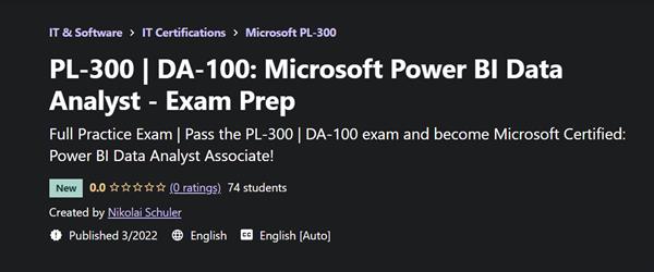 PL-300 | DA-100: Microsoft Power BI Data Analyst - Exam Prep