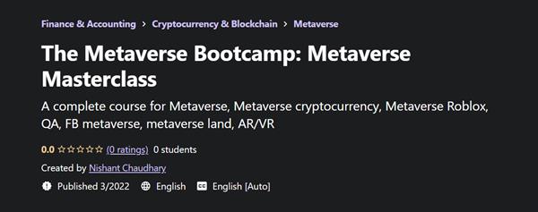The Metaverse Bootcamp Metaverse Masterclass