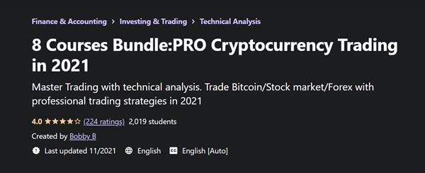 8 Courses Bundle:PRO Cryptocurrency Trading in 2021