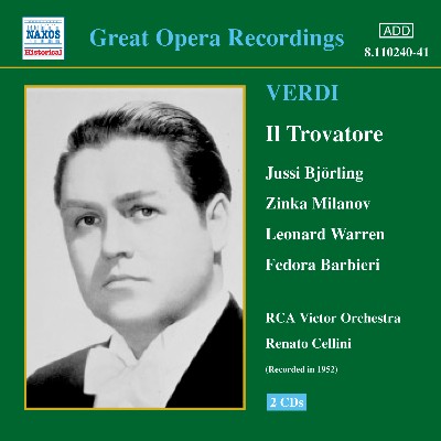 Ivan Zajc - Verdi  Trovatore (Il) (Bjorling, Milanov, Cellini) (1952)
