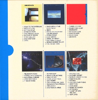 dIRE sTRAITS – The Studio Albums: Limited Edition (2020) [6CD Box-set]