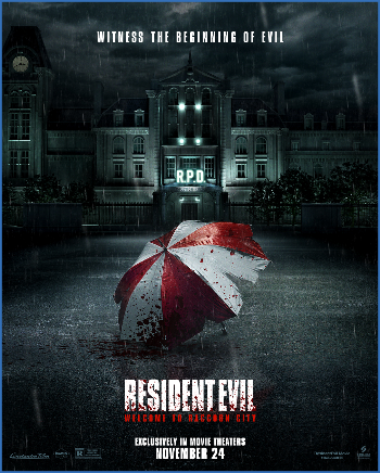 Resident Evil Welcome to Raccoon City 2021 1080p BluRay 10bit x265 DTS-HD MA 5 1-UnKn0wn
