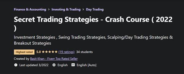 Secret Trading Strategies - Crash Course ( 2022 )