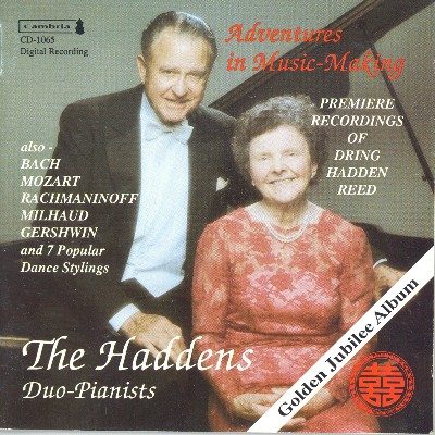 Alexandre Tansman - Piano Duo Recital  Haddens - Bach, J S    Mozart, W A    Rachmaninov, S    Mi...