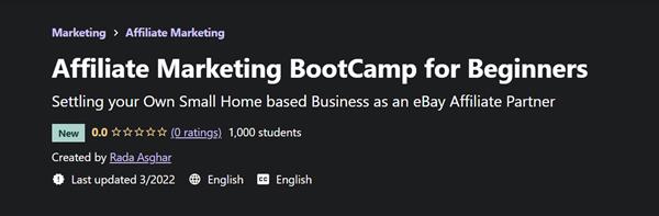 Affiliate Marketing BootCamp for Beginners