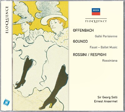 Ottorino Respighi - Offenbach  Gaité Parisienne; Gounod  Faust Ballet Music; Rossini Respighi  Ro...