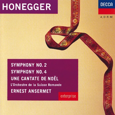 Arthur Honegger - Honegger  Symphonies Nos 2 & 4; Une Cantate de Noel