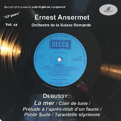 Claude Debussy - LP Pure, Vol  42  Ansermet Conducts Debussy (Historical Recordings)