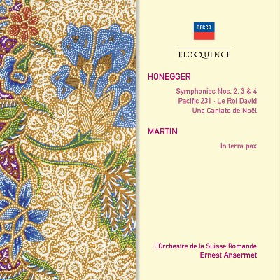 Frank Martin - Honegger  Le Roi David; Symphonies Nos 2, 3 & 4; Pacific 231; Martin  In Terra Pax