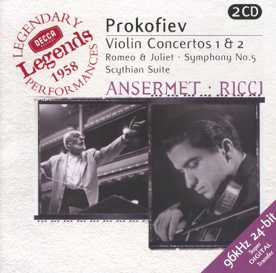 Sergei Prokofiev - Prokofiev  Violin Concertos Nos 1 & 2; Symphony No 5; Romeo & Juliet etc