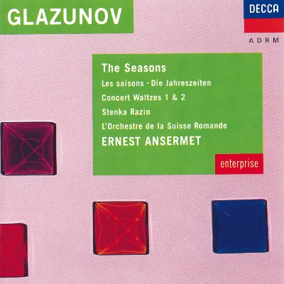 Alexander Glazunov - Glazunov  The Seasons; Two Concert Waltzes; Stenka Razin
