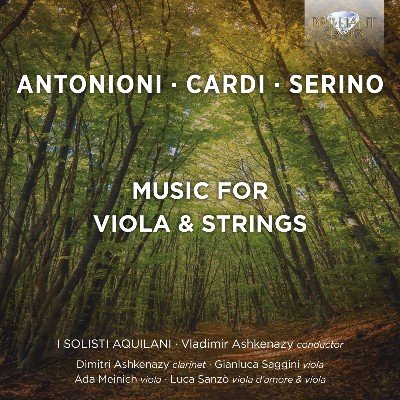 Mauro Cardi - Antonioni, Cardi, Serino  Music for Viola & Strings