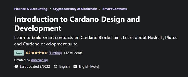 Introduction to Cardano Design and Development