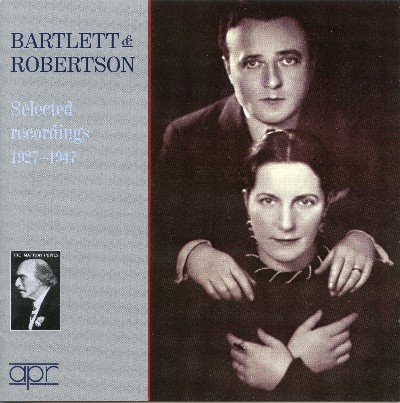 Sir Arnold Bax - Bartlett & Robertson  Selected recordings 1927 - 1947