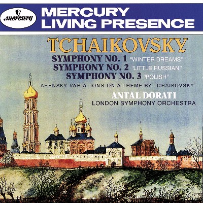 Anton Stepanovich Arensky - Tchaikovsky  Symphonies Nos 1-3 Arensky  Variations on a Theme by Tch...