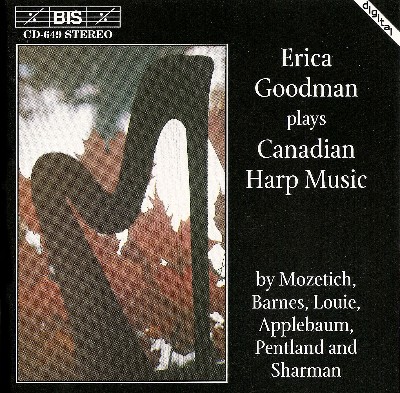 Rodney Sharman - Louie   Mozetich   Barnes  Canadian Harp Music
