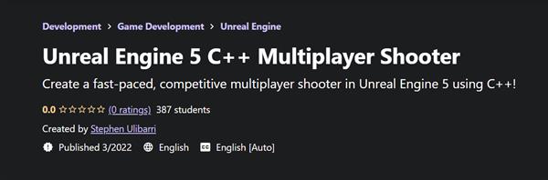 Unreal Engine 5 C++ Multiplayer Shooter