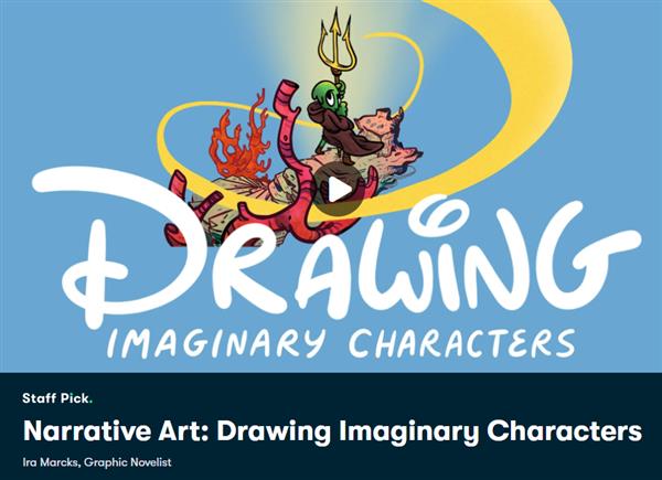 Narrative Art Drawing Imaginary Characters