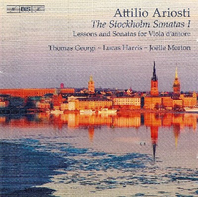 Attilio Ariosti - Ariosti  Stockholm Sonatas for Viola D'Amore, Vol  1