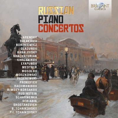 Sergei Bortkiewicz - Russian Piano Concertos