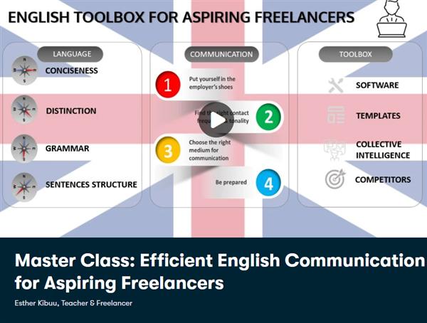 Master Class Efficient English Communication for Aspiring Freelancers