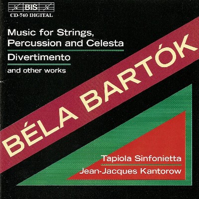 Paul Arma - Bartok  Music for Strings, Percussion and Celesta   Divertimento and Other Works