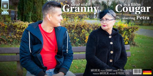 Granny Petra takes home a young stranger for steamy hot sex! - 1080p