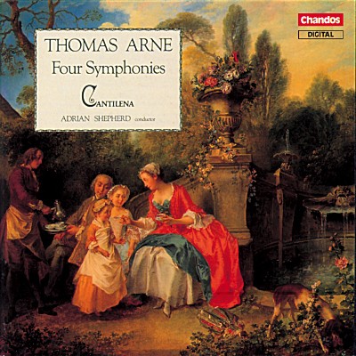 Thomas Augustine Arne - Arne  Symphonies Nos  1-4