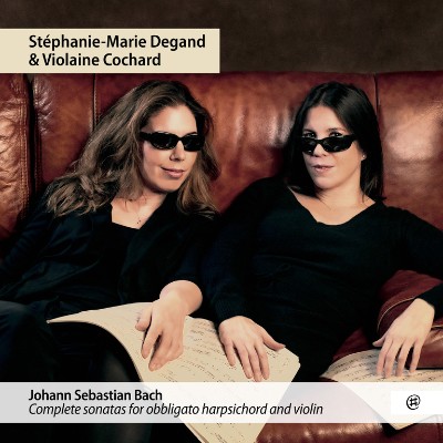 Johann Sebastian Bach - J S  Bach  Complete sonatas for obbligato harpsichord and violin