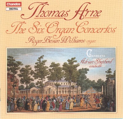 Thomas Augustine Arne - Arne  The Six Organ (Keyboard) Concertos