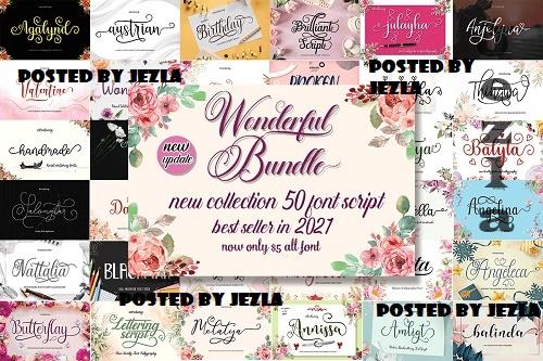 Super Big Bundle - 47 Premium Fonts